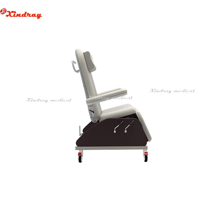 Silla de diálisis manual de recolección de sangre médica