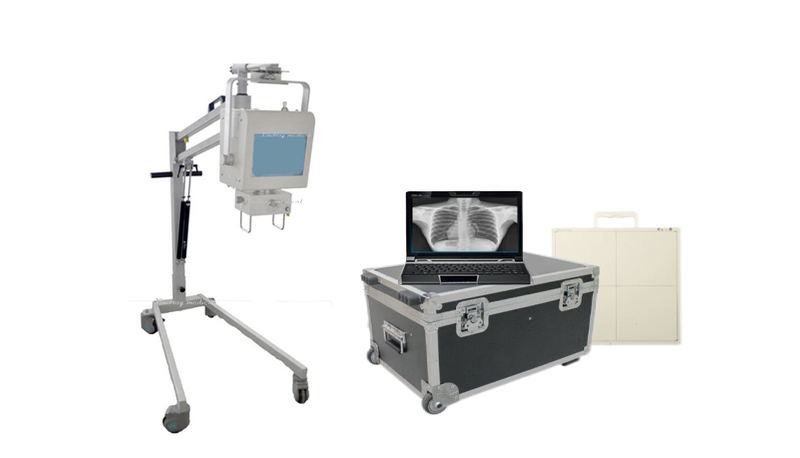 Instrumento de radiografía Máquina de rayos X digital portátil barata
