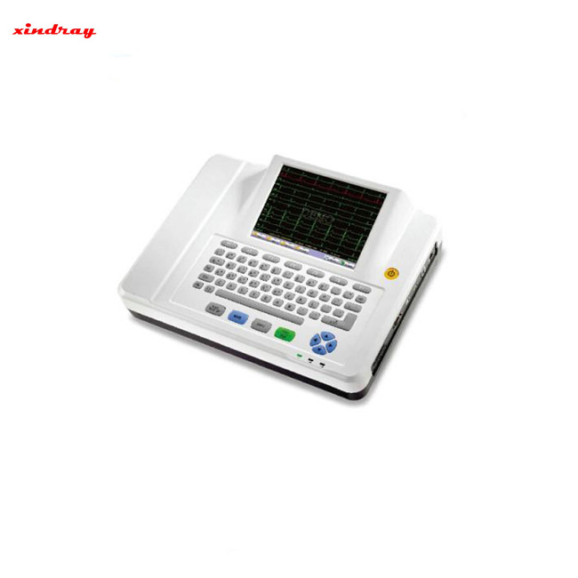 Máquina de ECG portátil dinámica de 12 canales