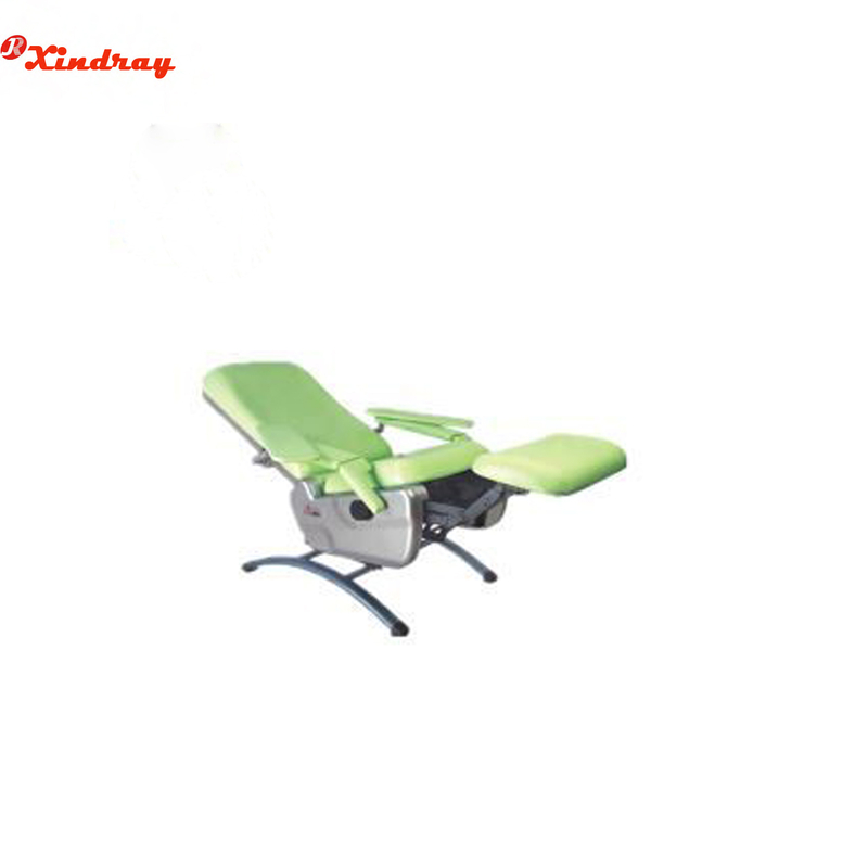 Silla de donación de sangre estirable manual
