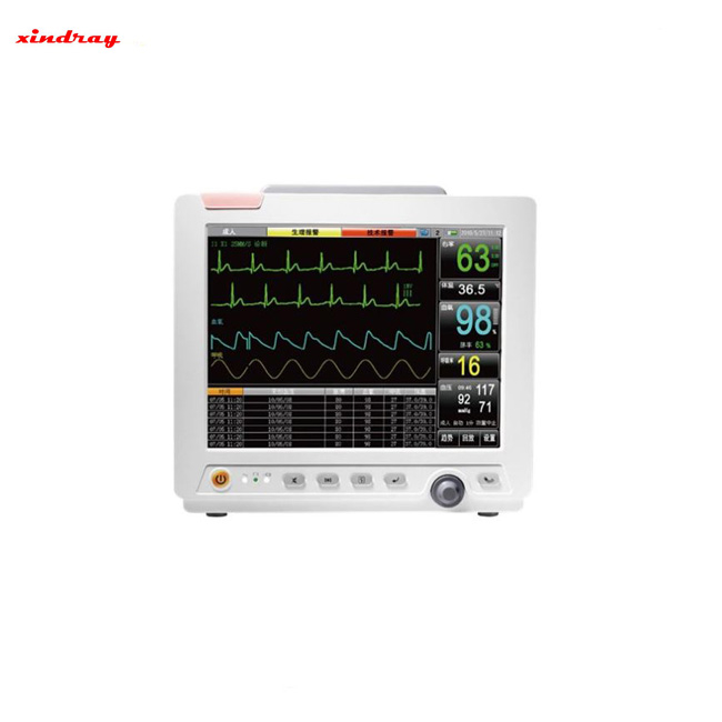Monitor de pacientes con cama