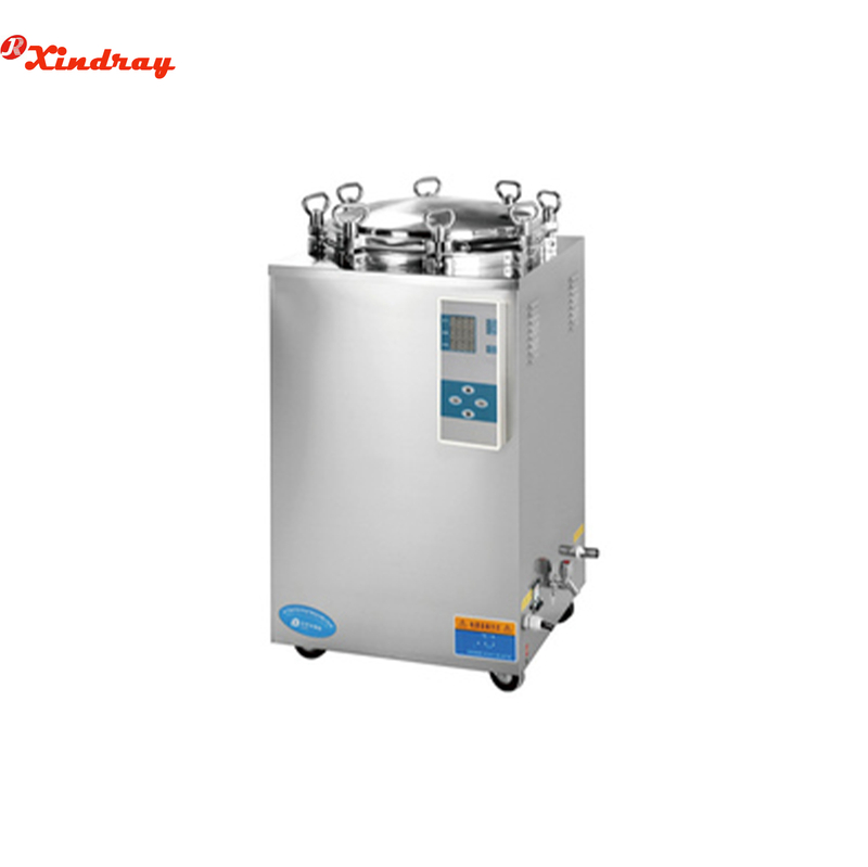 Esterilizador de vapor a presión vertical portátil (automatización de pantalla digital)