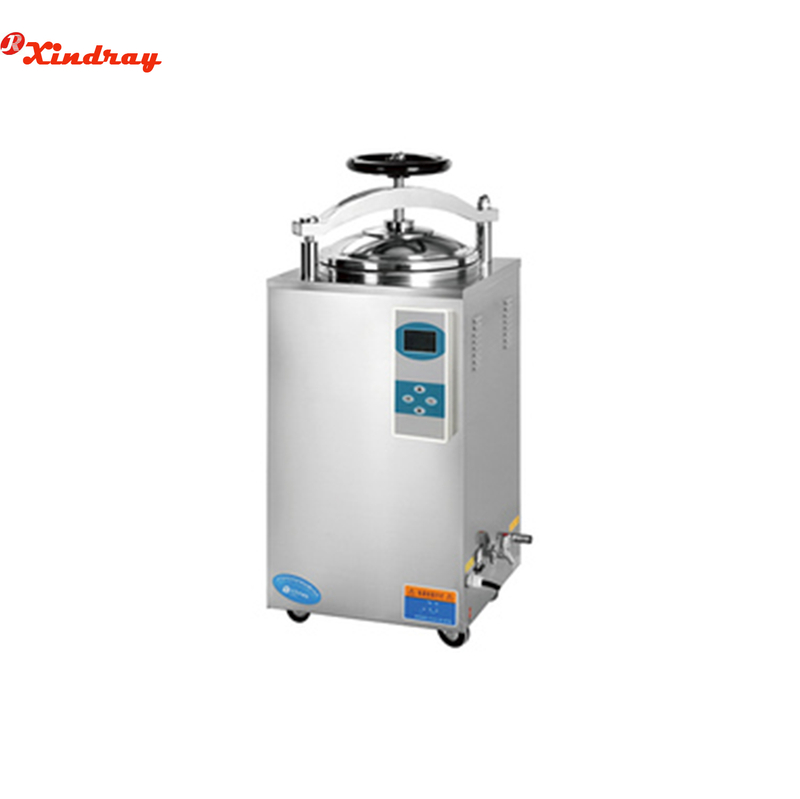 "Esterilizador de vapor a presión vertical (automatización de pantalla digital)"