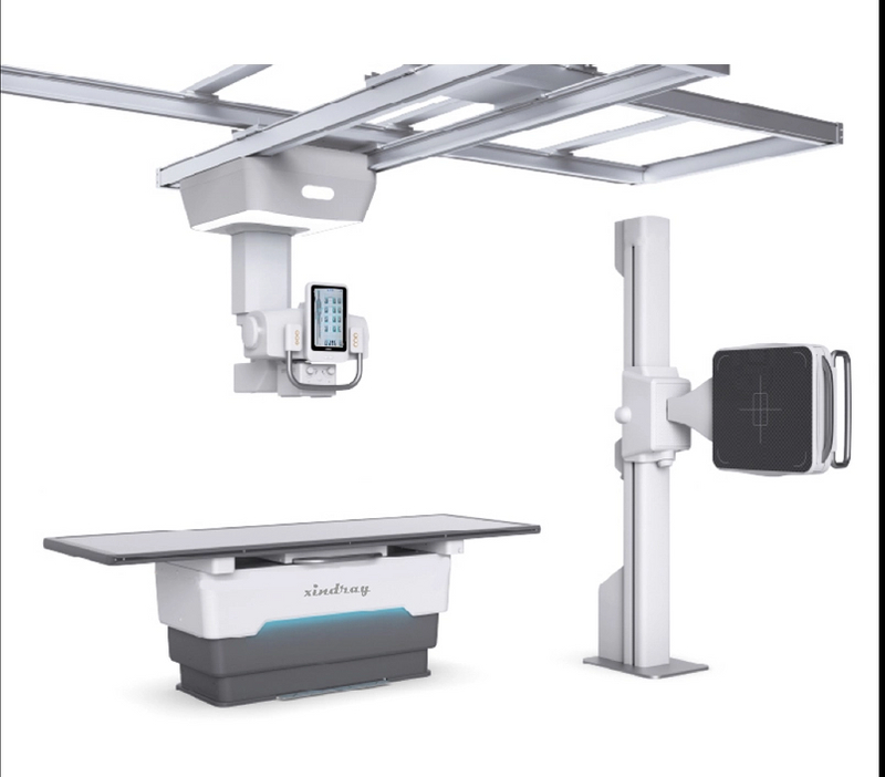 Sistema DR suspendido en el techo