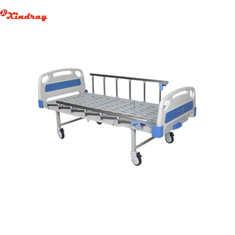 "Fabricante de una cama de hospital con manivela"
